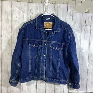 Calvin Klein Men's trucker vintage Jean Jacket normcore preppy casual M timeless